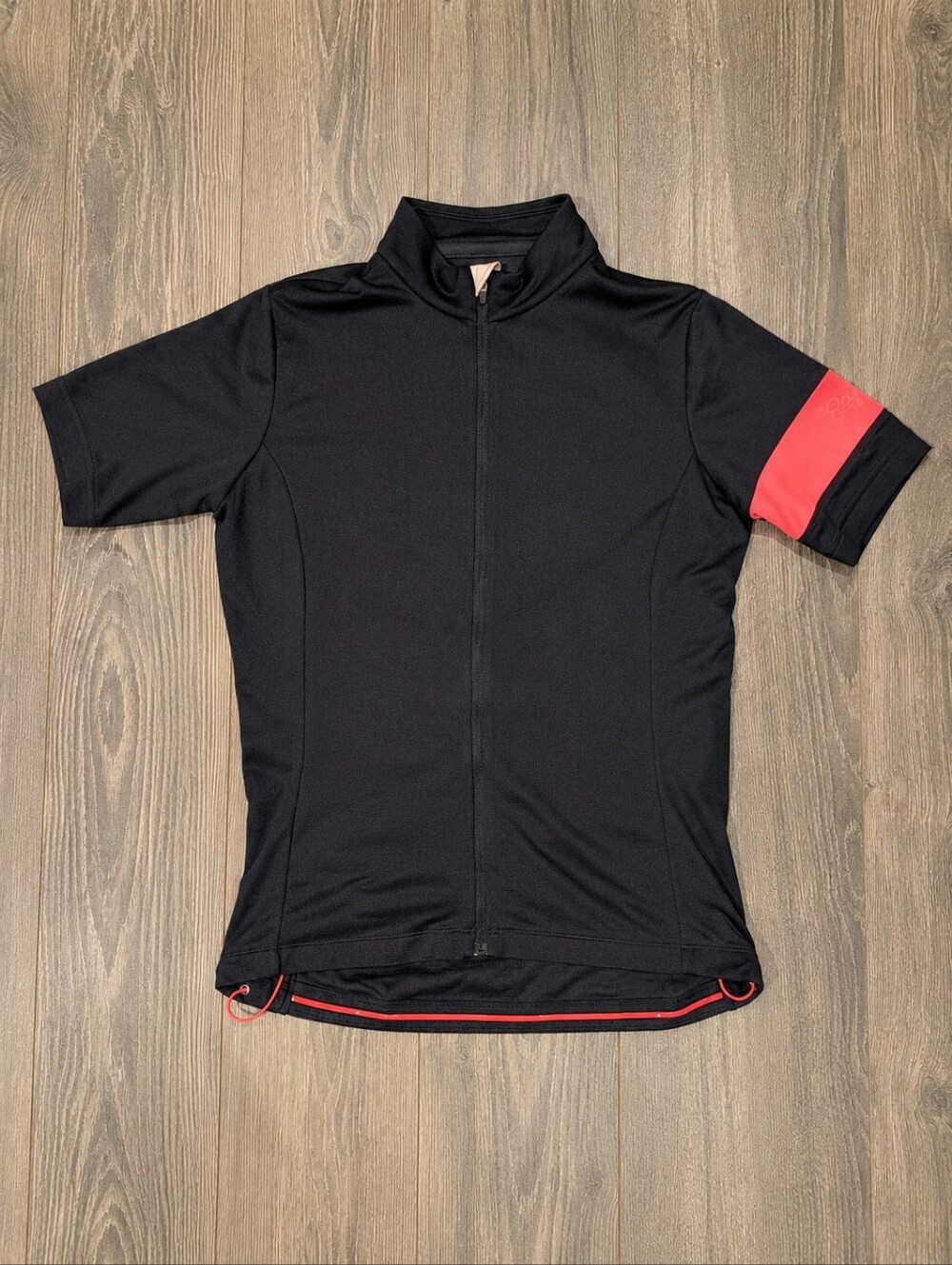 Rapha Women’s Cycling Jersey Medium Navy Blue Coral Pink Full Zip Road Bike Top